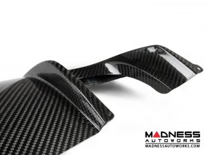 FIAT 500 Rear Diffuser - Carbon Fiber - Dual Exit - Lusso 